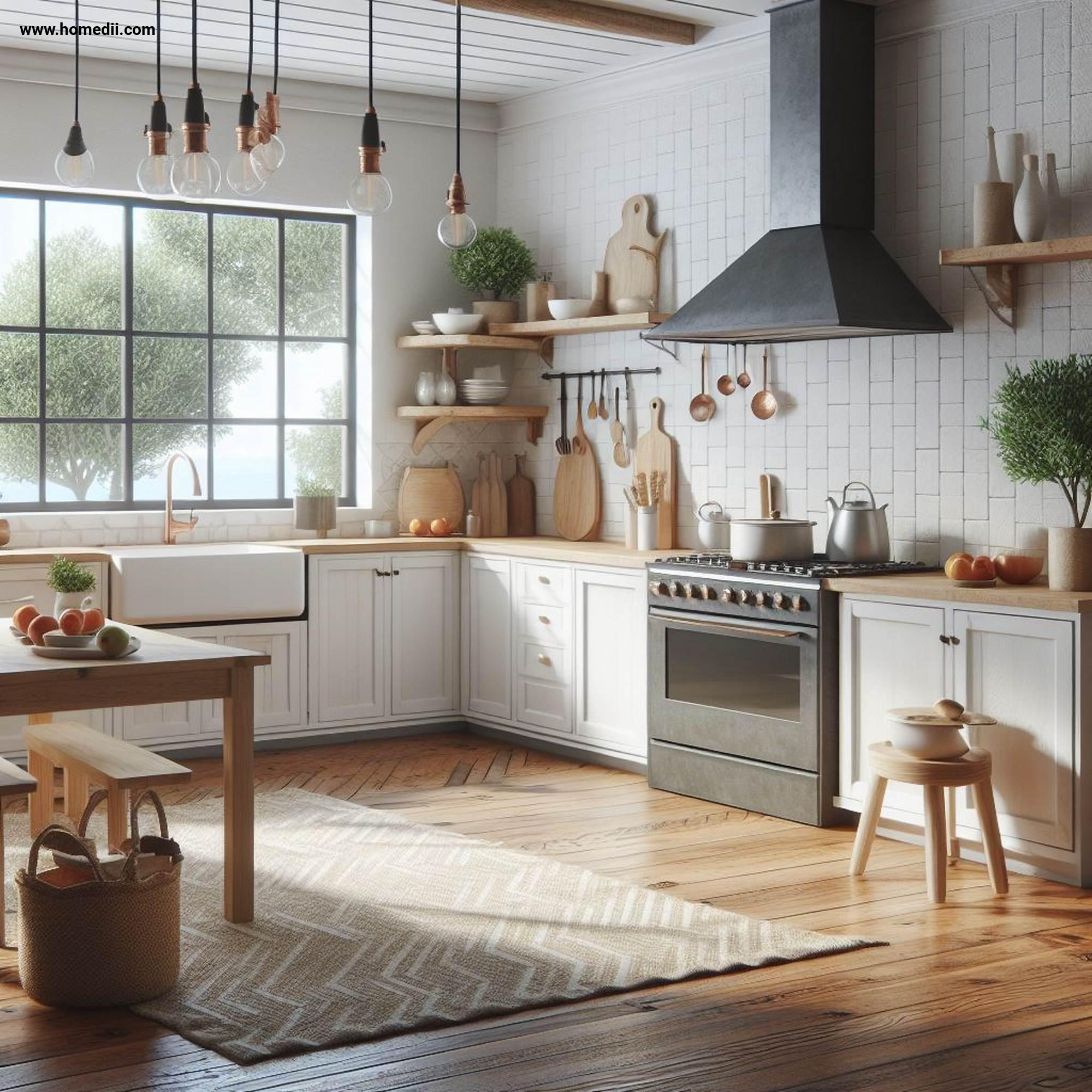 13 Farmhouse Kitchen Tips: How to Use Open Shelving and Install a ...